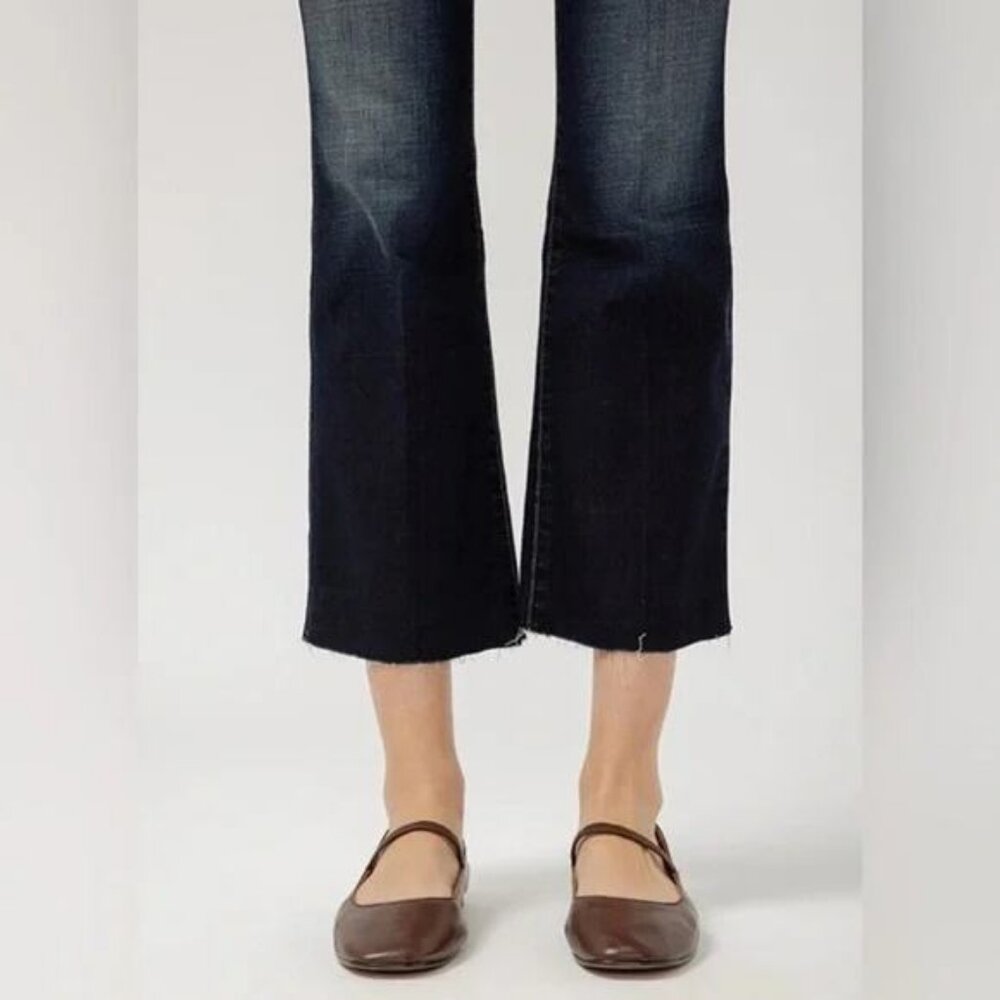 NWT SILVER JEANS Suki Curvy Fit Mid Rise Kick Flare Jean Size 24 Indigo - Picture 2 of 8